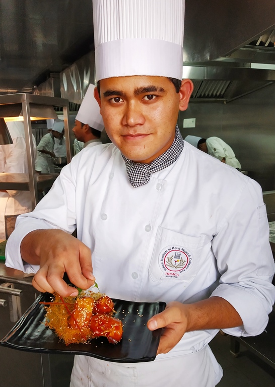 BANANA FRITTERS iihmca hyderabad hotel management college